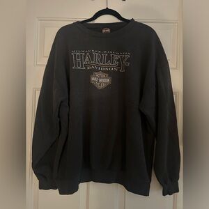 Vintage Harley Davidson Crew Neck Sweatshirt